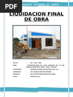 Liquidacion de Obra