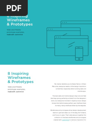 Wireframes Prototypes