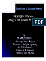 Geology of Ore Deposit