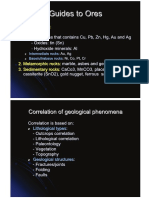 Geological Criteria