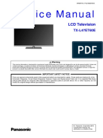 Service Manual: LCD Television