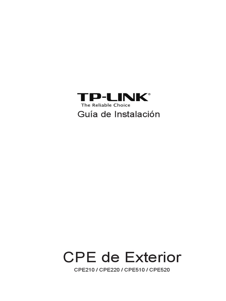 Cpe510 (Es) V1.1 Ig | PDF | Punto de acceso inalámbrico | Point and Click