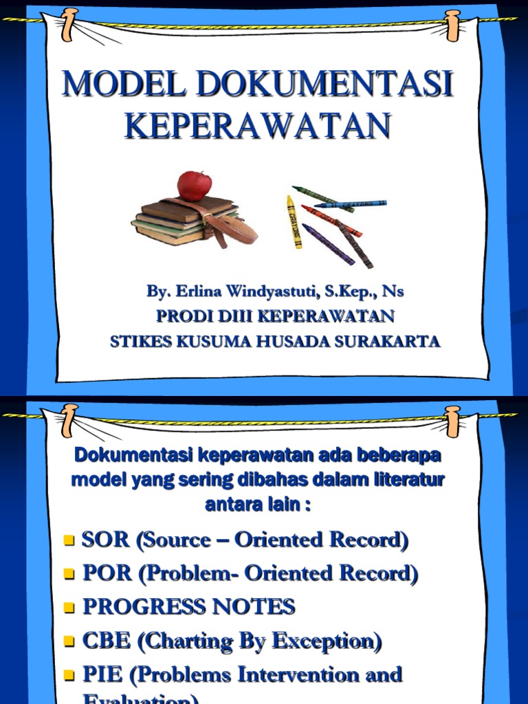 model dokumentasi keperawatan ppt model dokumentasi keperawatan ppt