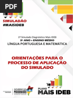 Manual de Aplicacao Do Simulado Mais IDEB
