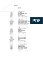 AutoCad 2007 Keyboard Shortcuts