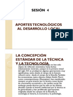 Aportes Tecnológicos Al Desarrollo Local