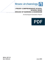 Dagenham Priory Comprehensive School, School Road: Evaluation