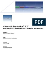 1.4.1 Role Tailored Frd Sample Ax2009