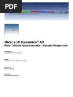 1.4.1 Role Tailored FRD Sample Ax2009