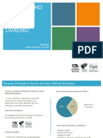 Mercado Livreiro No Brasil - Série Histórica Fipe 2006 2016