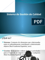 Sistema de Gestión de Calidad