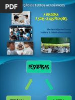 Classificacao Das Pesquisas