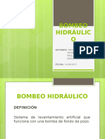 Bombeo Hidráulico Exposicion