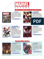 NOVEDADES Panini Cómics MARVEL para agosto 2017