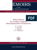Emoirs: Index Theory For Locally Compact Noncommutative Geometries