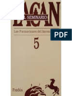 Lacan, Jacques - Seminario V - Ed. Paidós