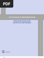 Download Achieves On the Road to Implementation by Achieve Inc SN35308870 doc pdf