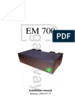 EM700 Installation Guide