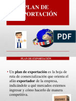 (6)Plan de Exportación