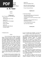 Cinco Votos Para Obter Poder Espiritual - A. W. Tozer Formatado