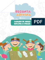 Tablero Juego Didactico Pregunta Adivina Español Ingles Aula360 PDF