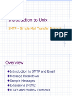 Introduction To Unix: SMTP - Simple Mail Transfer Protocol