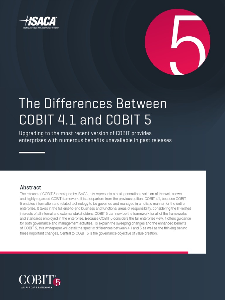 COBIT5 Ausbildungsressourcen | Maxtic
