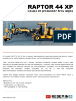 Especificaciones Tecnicas Equipo Raptor 44x PDF