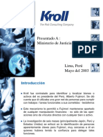 Informe Kroll en PPT