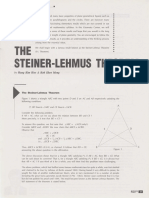 The Steiner-Lehmus Theorem (Hang KH, Koh KM)