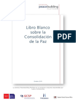 Libro Blanco Sobre La Consolidación de La Paz