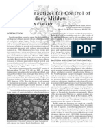 Compost Practices for Control of Grape Powdery Powdery Mildew