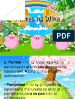 Antas NG Wika