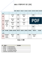 Jadual Waktu 8 Pismp BM PJ Sej