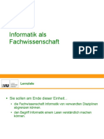 2 Informatik Als Fachwissenschaft