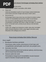 Kesan Pembangunan Perindustrian Ke Atas Alam Sekitar Pdf
