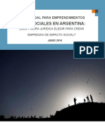guia legal para emprendimientos sociales en argentina