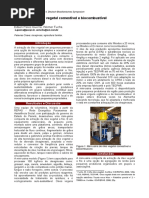 Mini-usina de óleo vegetal comestível e biocombustível