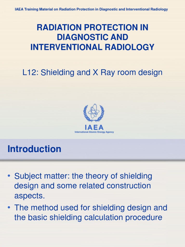 IAEA Shielding | PDF | Radiation Protection | X Ray