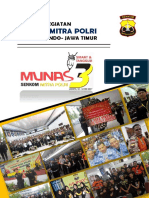 Laporan Munas III Senkom Mitra Polri