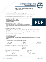 Math 55 - Finals Samplex PDF