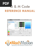 Mach4 G and M Code Reference Manual