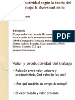 La Productividad Según La Teoría Del Valor-trabajo