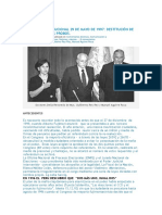 Tribunal Constitucional 29 de Mayo de 1997 - Destitucion