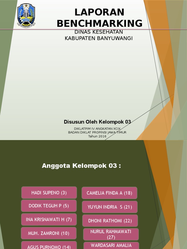 Laporan Benchmarking Kesehatan