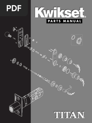 Kwikset Parts Manual Car Body Styles Automotive Industry