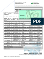 AUDIT - Teste de rastreamento do uso de álcool