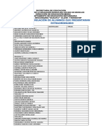 Lista de Extraordinario Terceros