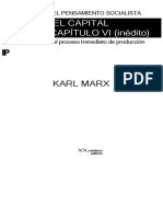 Karl Marx - El Capital Capítulo VI Inédito
