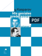 Kasparov. Mis Geniales Predecesores, Vol 3 de Petrosian A Spassky